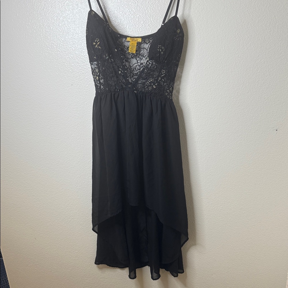 Finesse Black Lace Dress